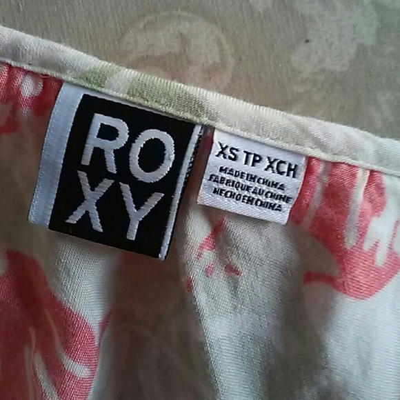 ROXY One Shoulder Tropical Palm Print Dress - Picture 4 of 6